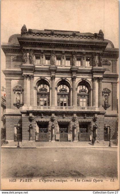 (20/02/26) 75-CPA PARIS - 2ème ARRONDISSEMENT - L'OPERA COMIQUE