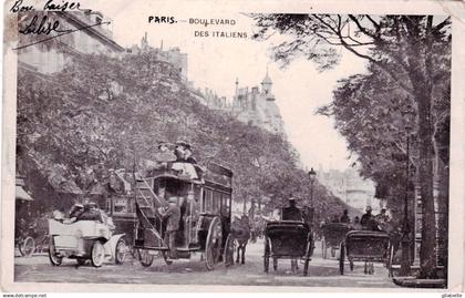 75 -  PARIS 02 - boulevard des Italiens