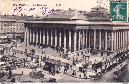 75 - PARIS 02 -  la bourse