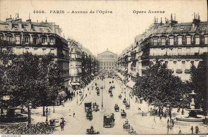 CPA Paris Avenue de I'Oera