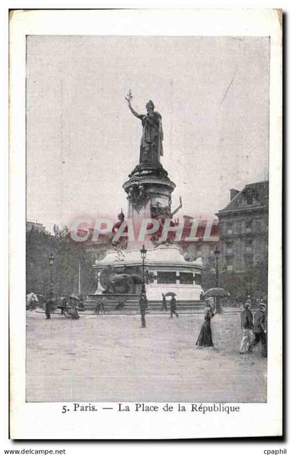 CPA Paris place de la Republique