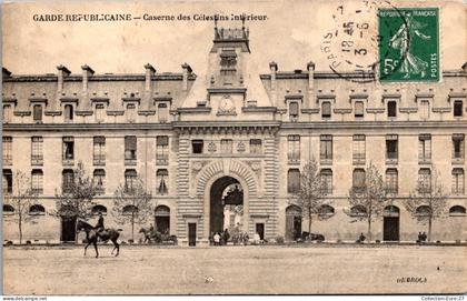 (03/09/25) 75-CPA PARIS - 4ème ARRONDISSEMENT - CASERNE DES CELESTINS - GARDE REPUBLICAINE