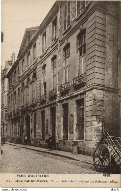 CPA PARIS 4e 12, Rue St-Merri (978799)