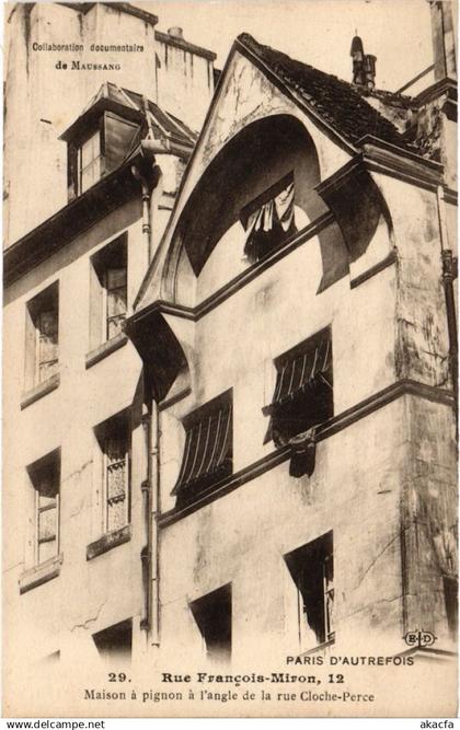 CPA PARIS 4e - Rue Francois-Miron, 12 (79634)
