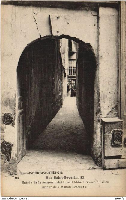CPA PARIS 5e 12, rue St-Séverin (978604)