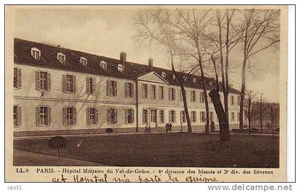 Dép 75 - Q920 - Paris - Arrondissement 05 - Hôpital militaire du Val de Grâce - 4ème division des bl  - bon état général