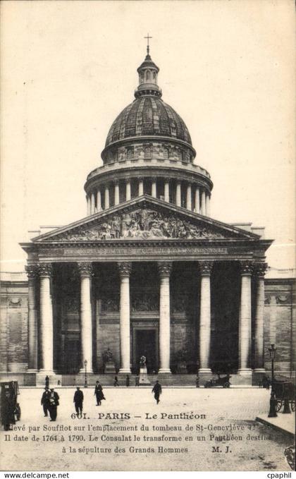 Paris CPA La Pantheon