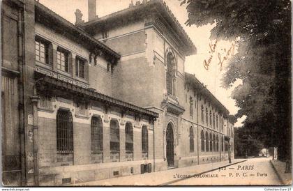 (25/03/26) 75-CPA PARIS - 6ème ARRONDISSEMENT - L'ECOLE COLONIALE