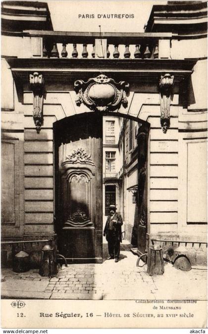 CPA PARIS 6e - Rue Séguier, 16 (79682)