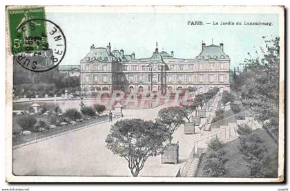 CPA Paris Jardin du Luxembourg