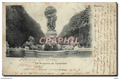 Paris CPA Fontaine de Carpeaux