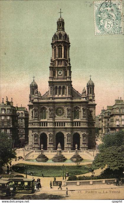 Paris CPA La Trinite
