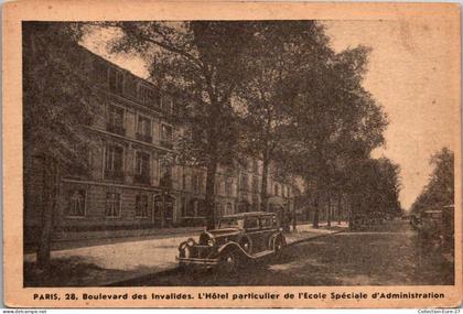 (03/09/25) 75-CPA PARIS - 7ème ARRONDISSEMENT - 28 BOULEVARD DES INVALIDES