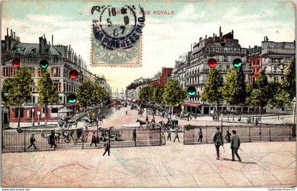 (03/09/25) 75-CPA PARIS - 8ème ARRONDISSEMENT - LA RUE ROYALE