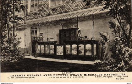 CPA PARIS 8e 15, Rue Chateaubriand La Buvette (1393136)