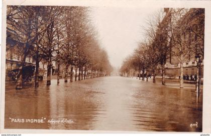 PARIS 08 -  inondation 1910 - avenue d Antin