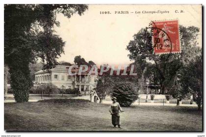 Paris CPA Les Champs Elysees