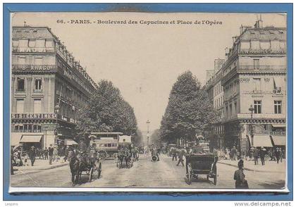 75 - PARIS - 09 Arr. --  Boulevard des Capucines et...
