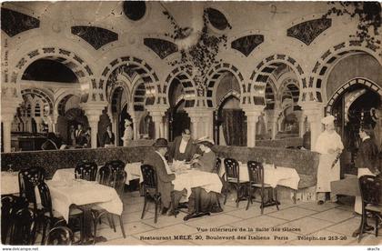 CPA PARIS 9e 20, Bd des Italiens Restaurant MÉLÉ (1393265)