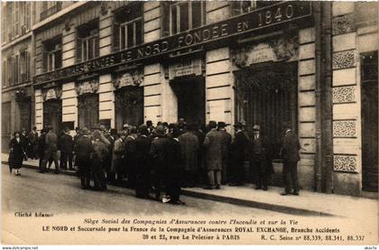 CPA PARIS 9e 20, rue Le Peletier Assurance (1394741)