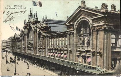 Paris - 10 - Gare du Nord CPA