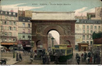 Paris 10 Porte Saint Martin - CPA