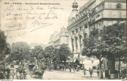 Paris 11 Boulevard Bonne Nouvelle - CPA 6
