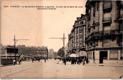 (03/09/25) 75-CPA PARIS - 12ème ARRONDISSEMENT - LE BOULEVARD DIDEROT