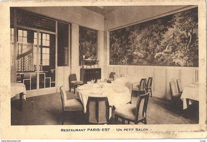 CPA Paris Restaurant Paris-Est Un petit Salon