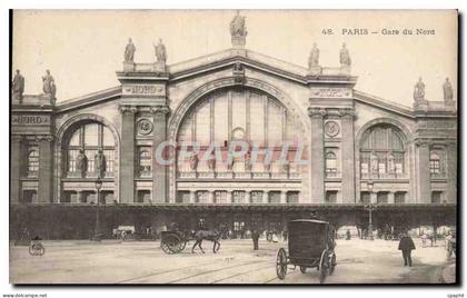 Paris - 12 - Gare du Nord - CPA -