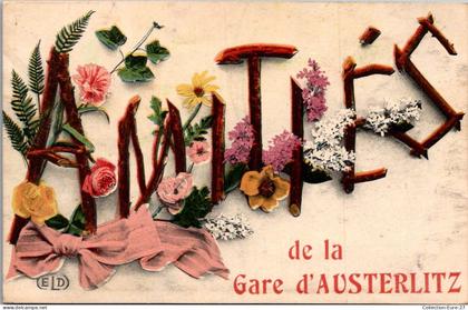 (02/10/25) 75-CPA PARIS - 13ème ARRONDISSEMENT - LA GARE D'AUSTERLITZ