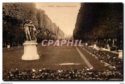 Paris - 14 - Allee de l'Observatoire - CPA