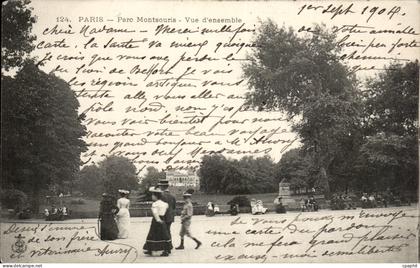 Paris - 14 - Parc Monsouris - enfant - CPA