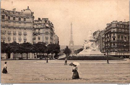 (06/09/25) 75-CPA PARIS - 15ème ARRONDISSEMENT - LA PLACE BRETEUIL