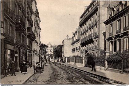 (02/10/25) 75-CPA PARIS - 16ème ARRONDISSEMENT - PASSY - LA RUE CORTEMBERT