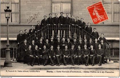 (07/05/26) 75-CPA PARIS - 16ème ARRONDISSEMENT - ECOLE NORMALE D'INSTITUTEURS - 10 RUE MOLITOR