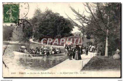 Paris - 16 - Bois de Boulogne - Les Bateaux - CPA