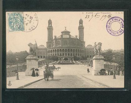 Paris 16 Le Trocadéro animée voyagée 04