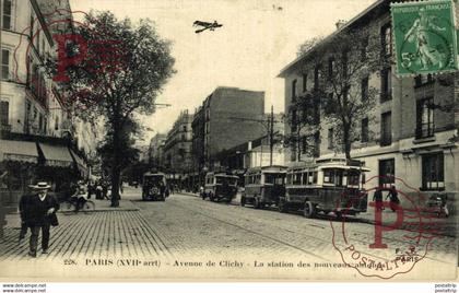 AVENUE DE CLICHY LA STATION DES NOUVEAUX AVION