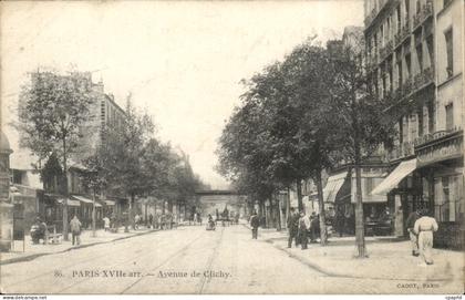 Paris - 17 - Avenue de Clichy CPA