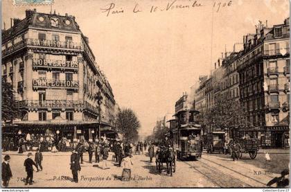 (23/03/26) 75-CPA PARIS - 18ème ARRONDISSEMENT - LE BOULEVARD BARBES