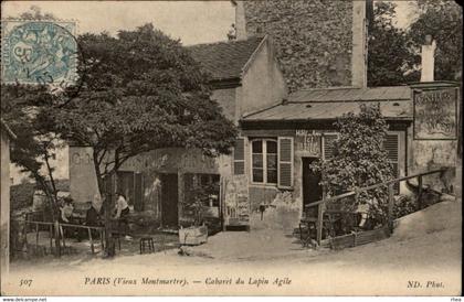 75 - PARIS - arrondissement 18 - Cabaret du Lapin Agile - Montmartre