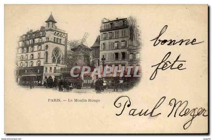 Paris - 18 - Le Moulin Rouge - The Red Mill - CPA
