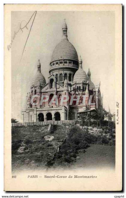 Paris - 18 - Le Sacre Coeur - Montmartre - CPA