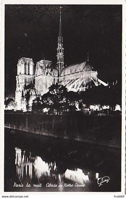 AK 061653 FRANCE - Paris - Abside de Notre-Dame