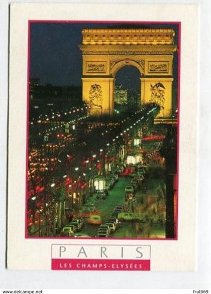 AK 085755 FRANCE - Paris - l'Arc de Triomphe et les Champs-Elysées