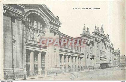 CPA PARIS GARE DU NORD