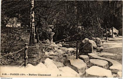 CPA PARIS 19e Buttes -Chaumont (302279)