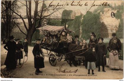 CPA PARIS 19e - Buttes Chaumont (78968)