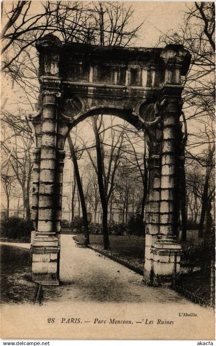 CPA PARIS 8e - Parc Monceau (362901)